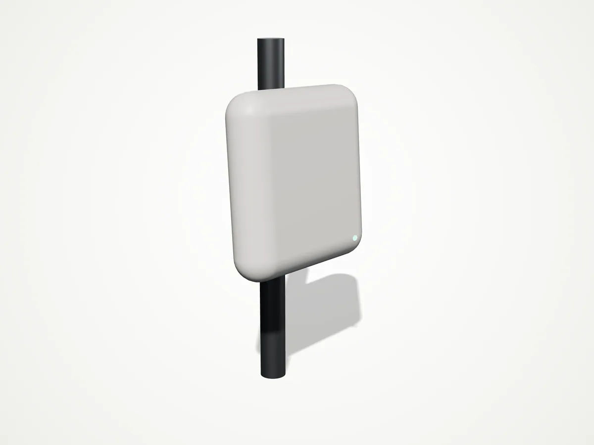 WB-5K 5 km wireless bridge kit, three-quarter front view