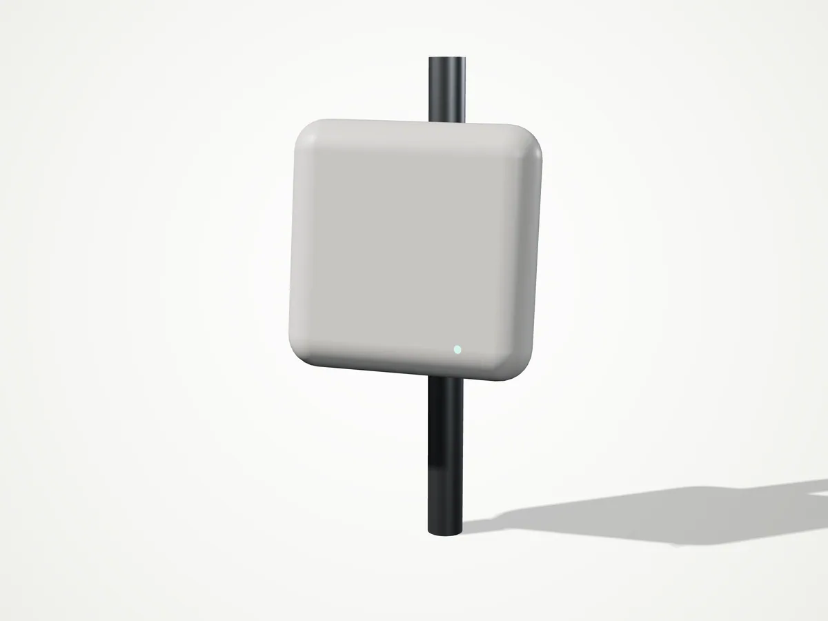 WB-1K 1 km wireless bridge kit, three-quarter view from the right