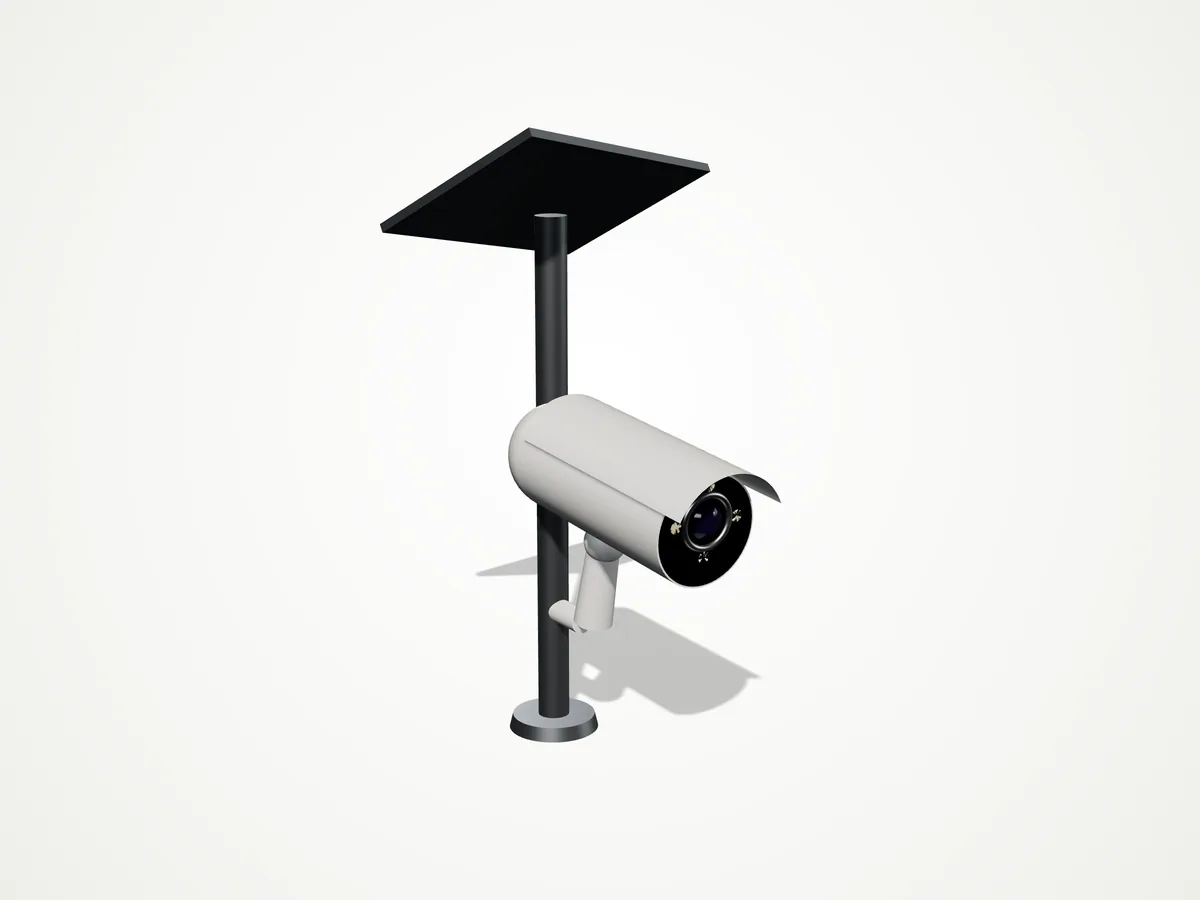 NS-4M-S4G 4 MP SunLink solar 4G camera kit, three-quarter front view